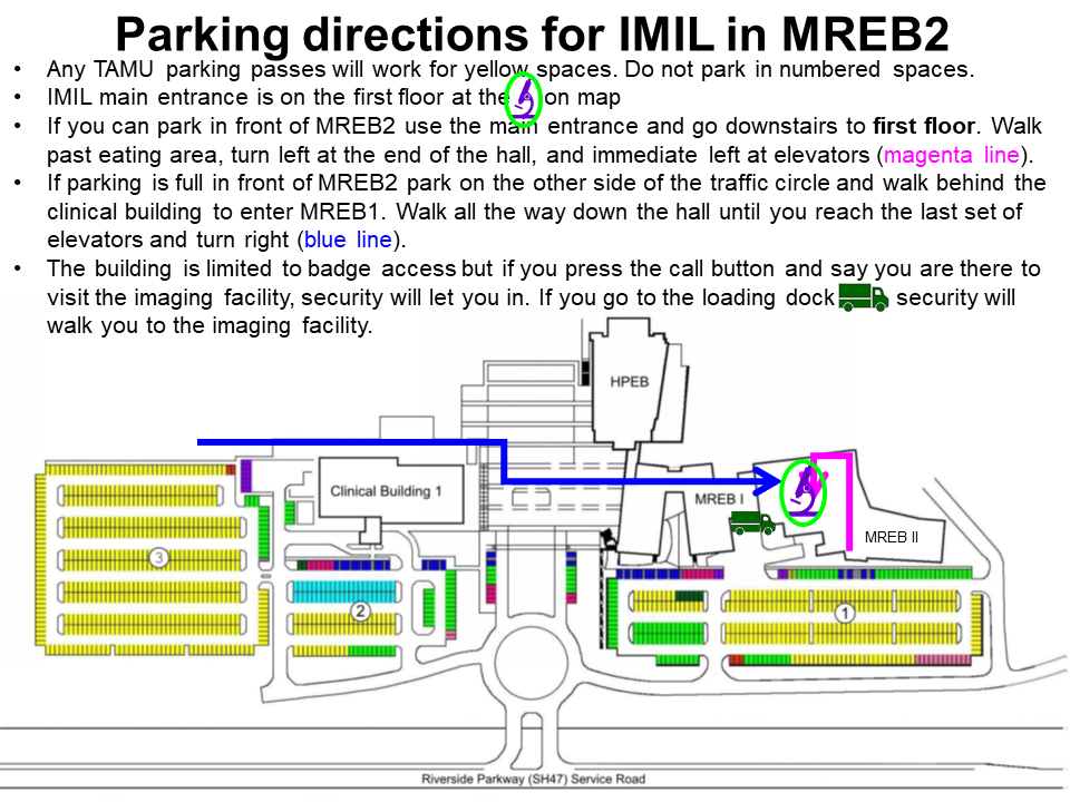 Parking map