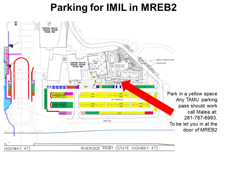 IMIL Parking Directions