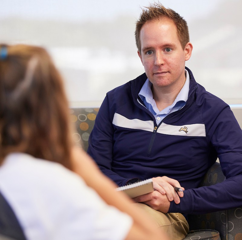 BH Clinician with Patient